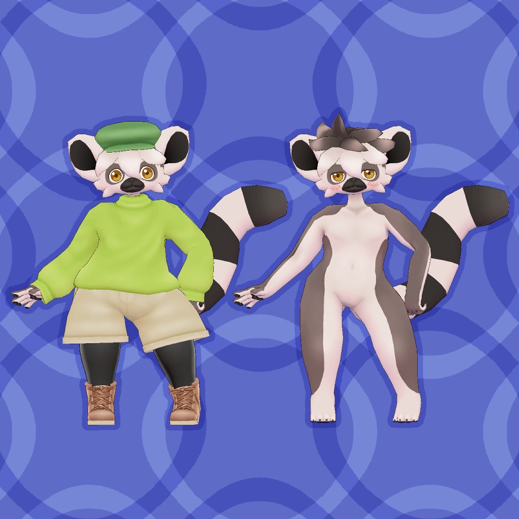 オリジナル3Dモデルデータ【リン】