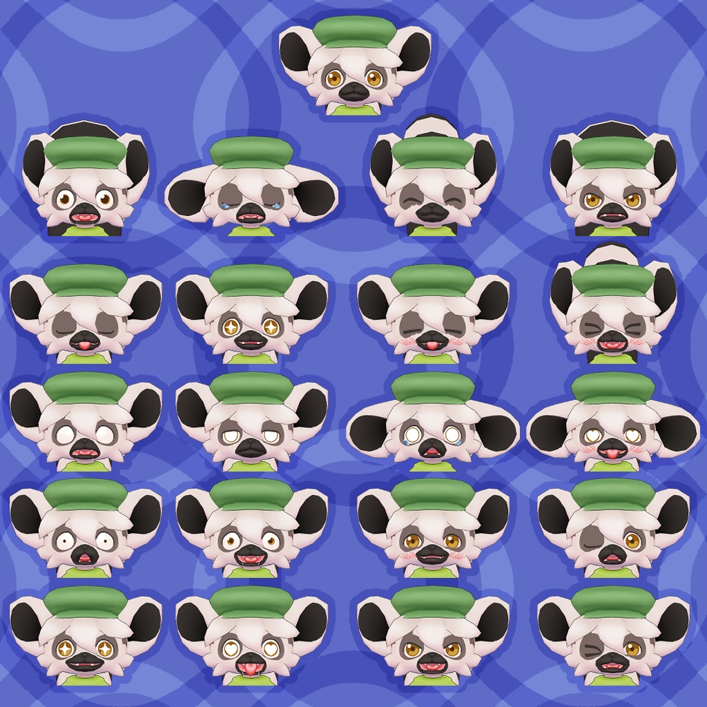 オリジナル3Dモデルデータ【リン】