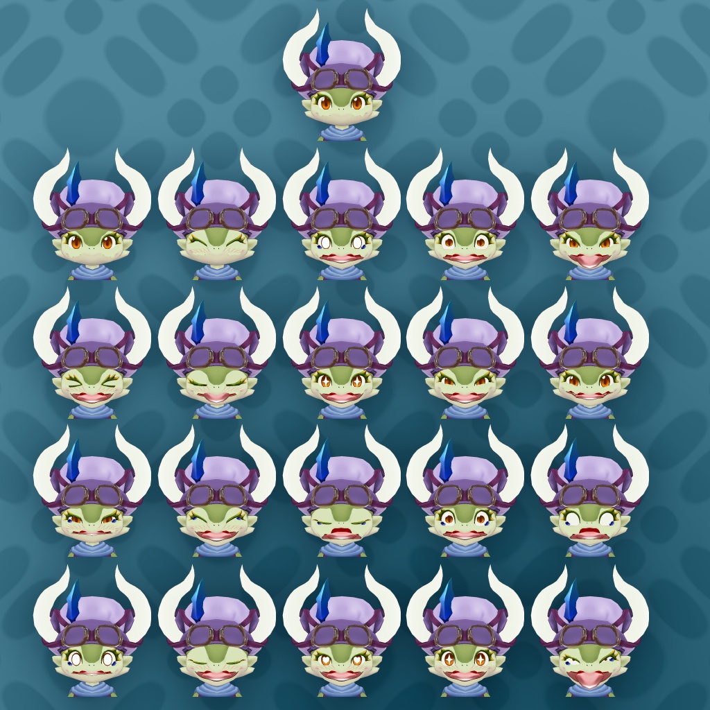 オリジナル3Dモデルデータ【リズ】