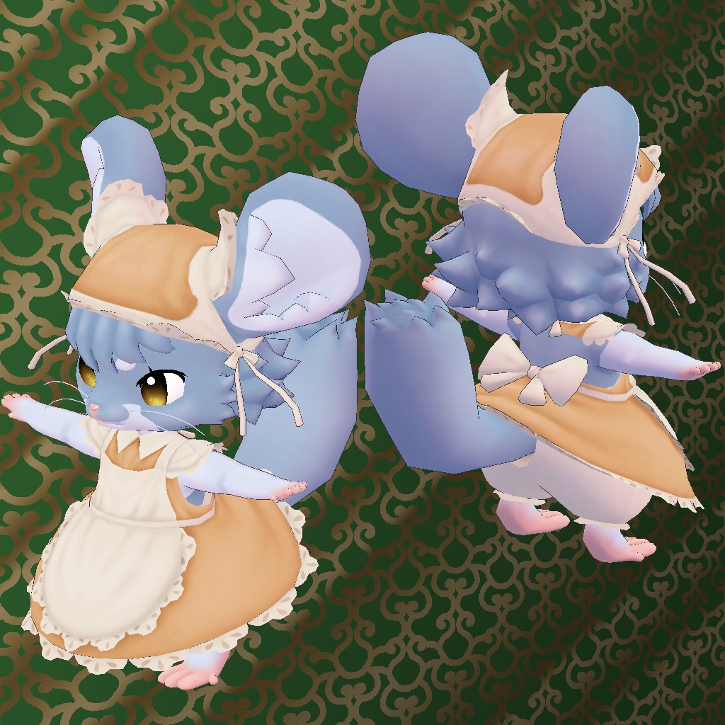 オリジナル3Dモデルデータ【けいと】