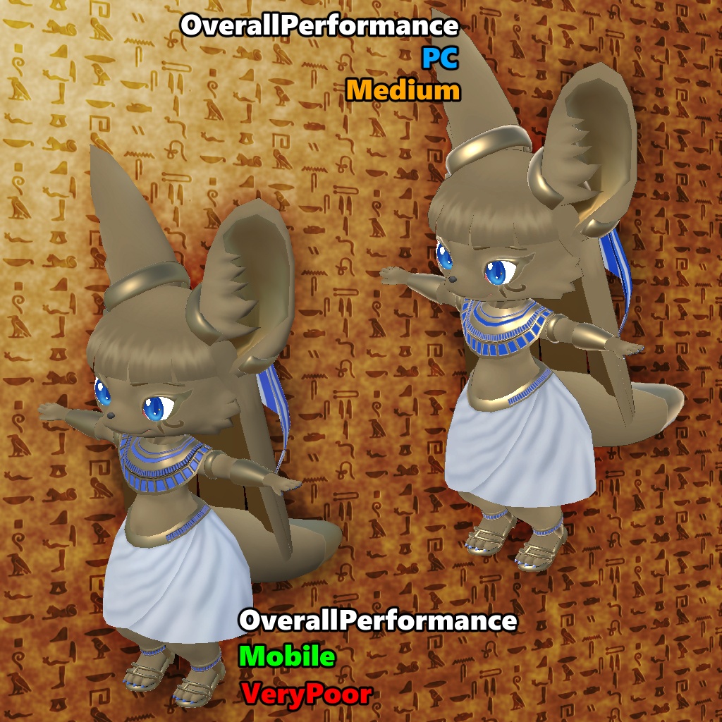 オリジナル3Dモデルデータ【ヌビア】