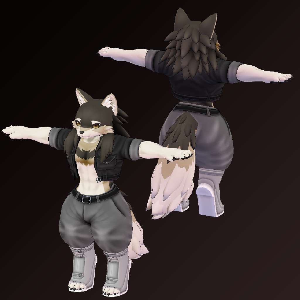 オリジナル3Dモデルデータ【サモン】