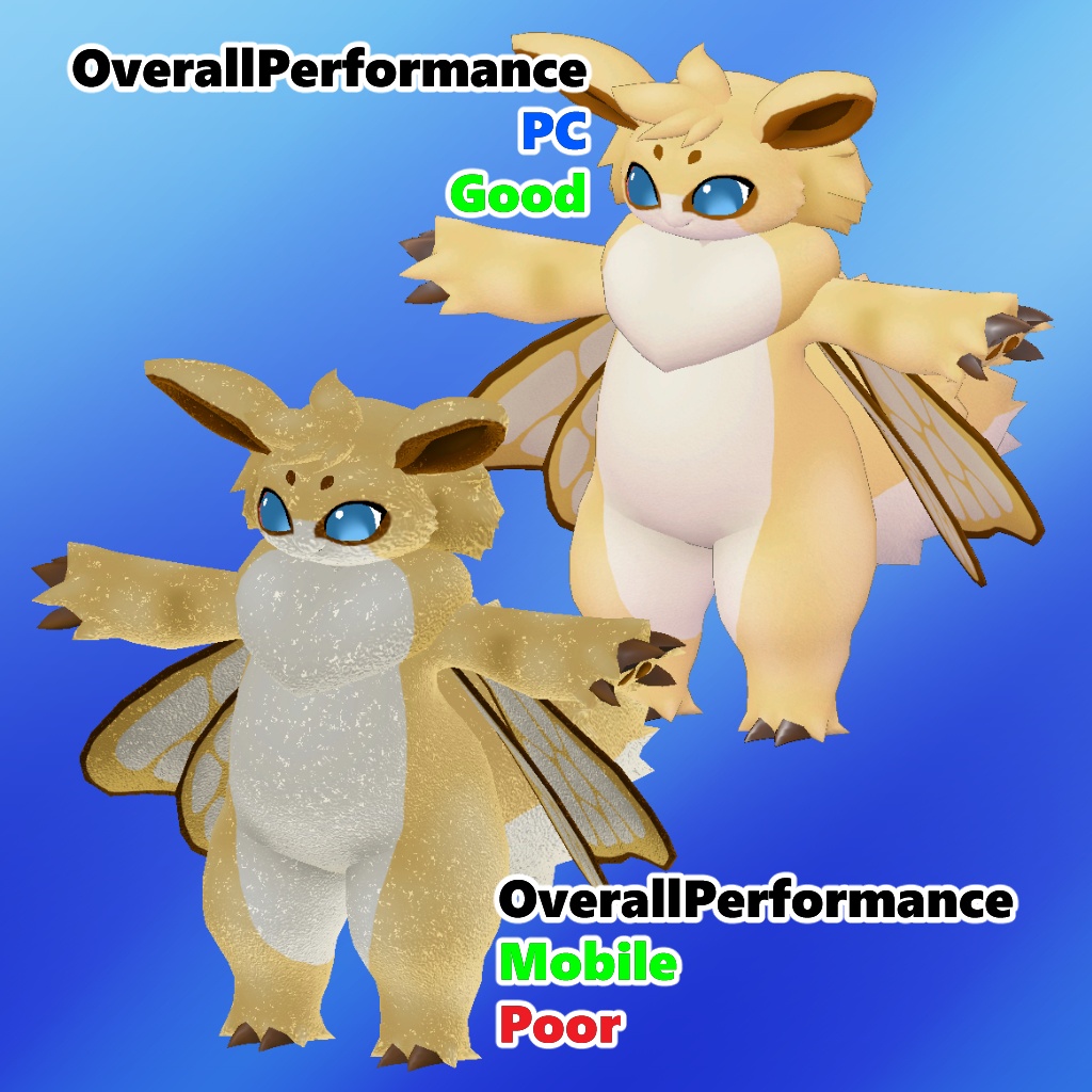 オリジナル3Dモデルデータ【シルキー】