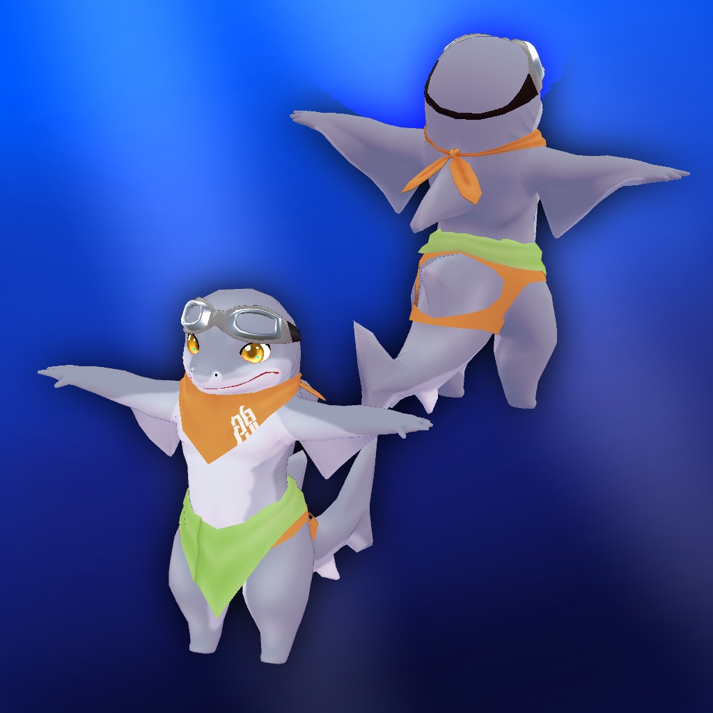 オリジナル3Dモデル【グレア】