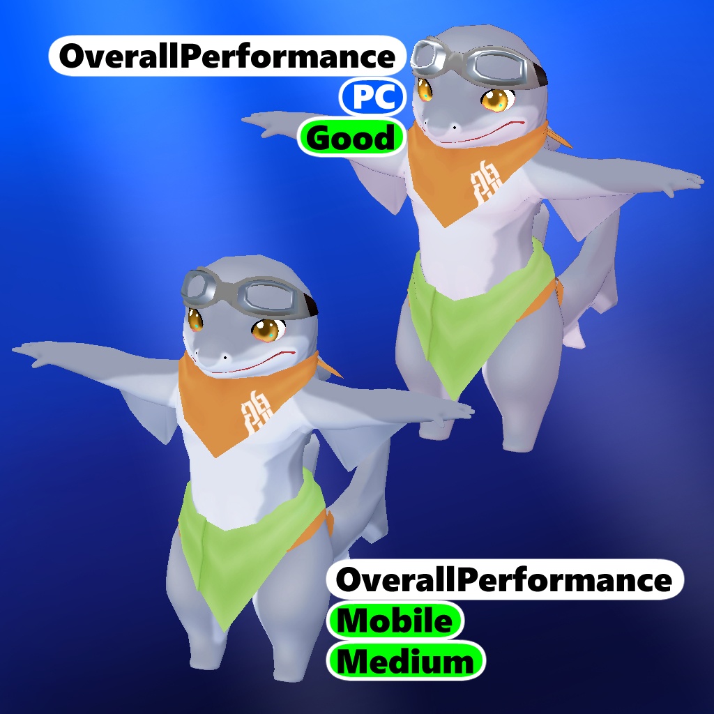 オリジナル3Dモデル【グレア】