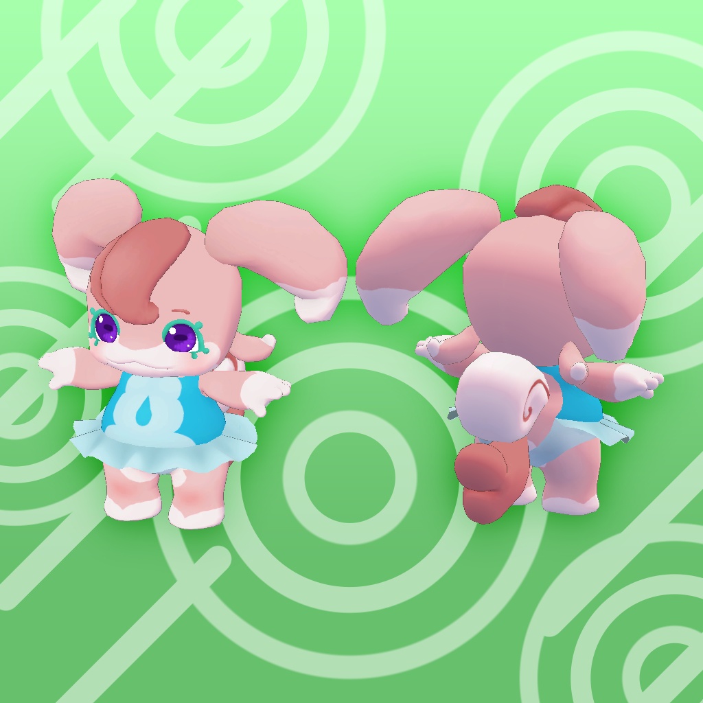 オリジナル3Dモデル【マイン】