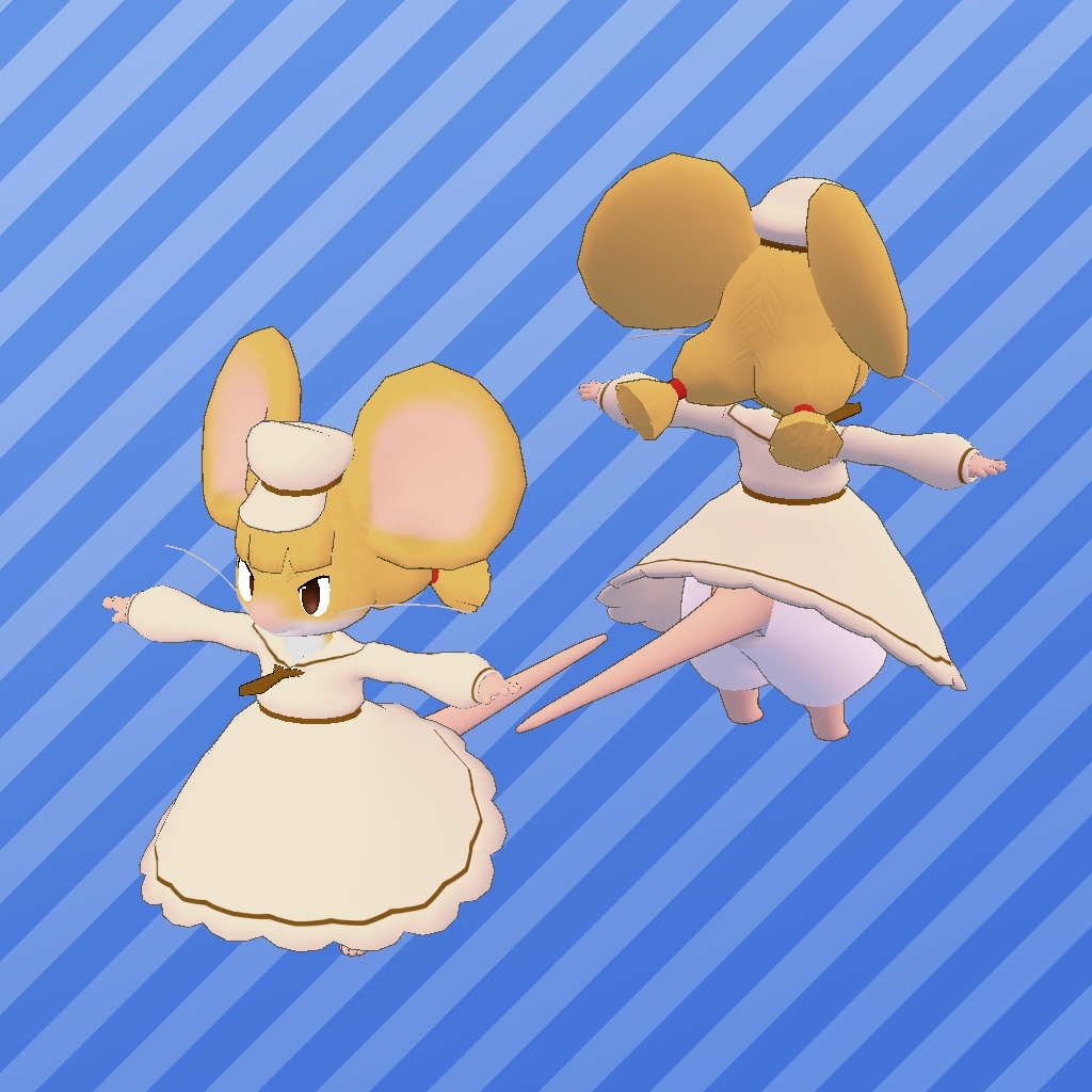 VRChat想定モデル【マウシェ】