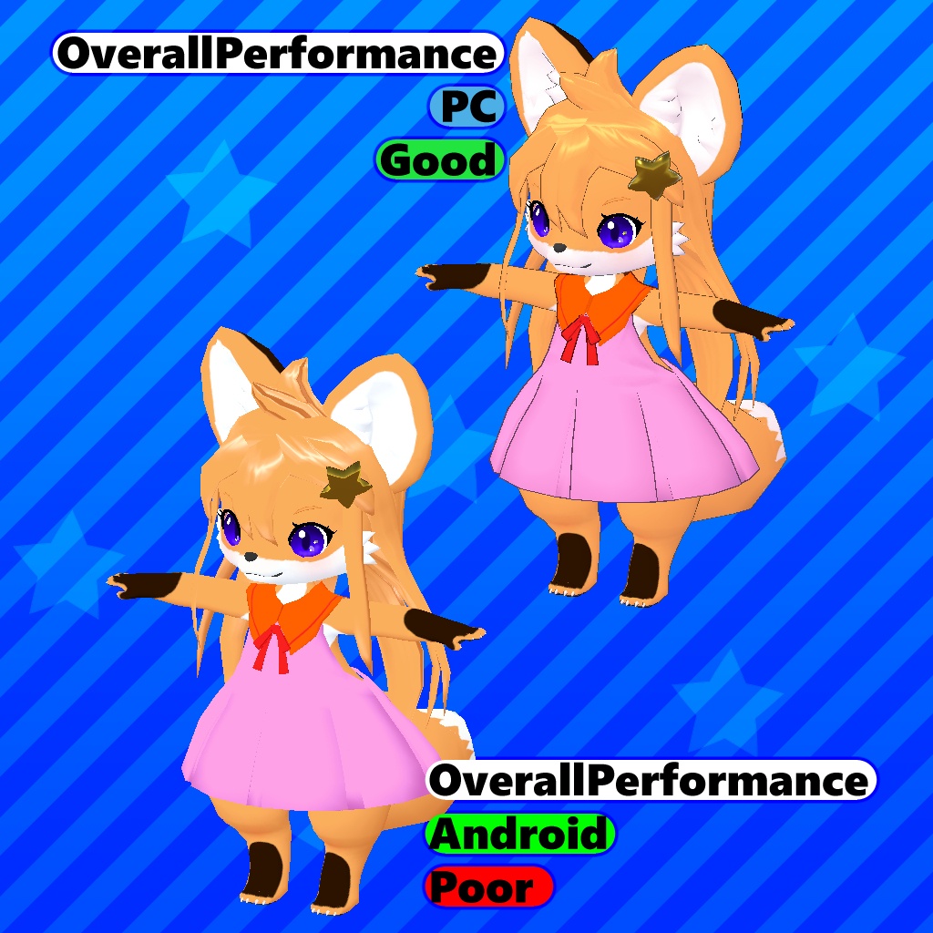 VRChat想定モデル【コロン】