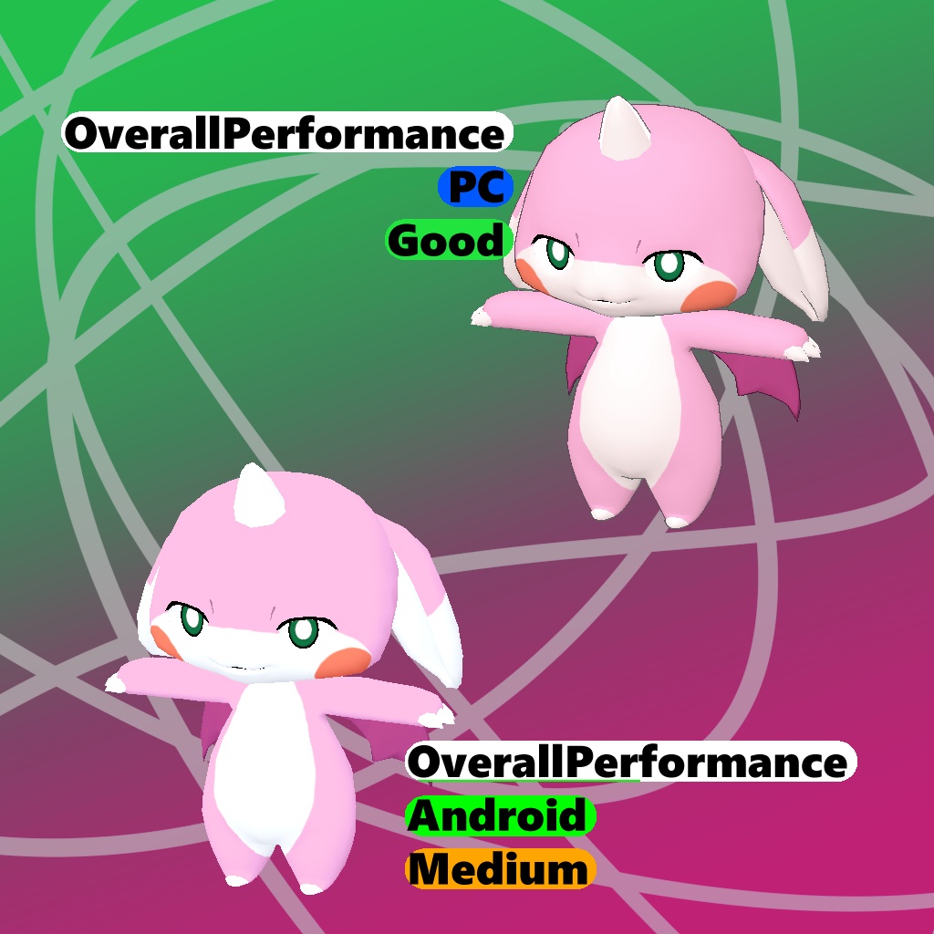 VRChat想定モデル【ゆら】