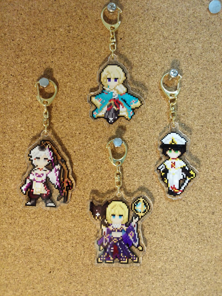 ドット絵アクキー