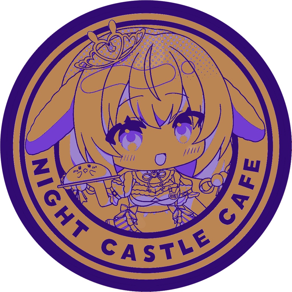 【なぃとキャッスルかふぇ】コルクコースター【なぃとめあ】