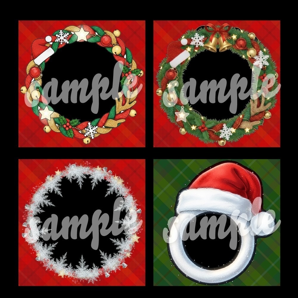 冬・クリスマスアイコンリング(セット割有)