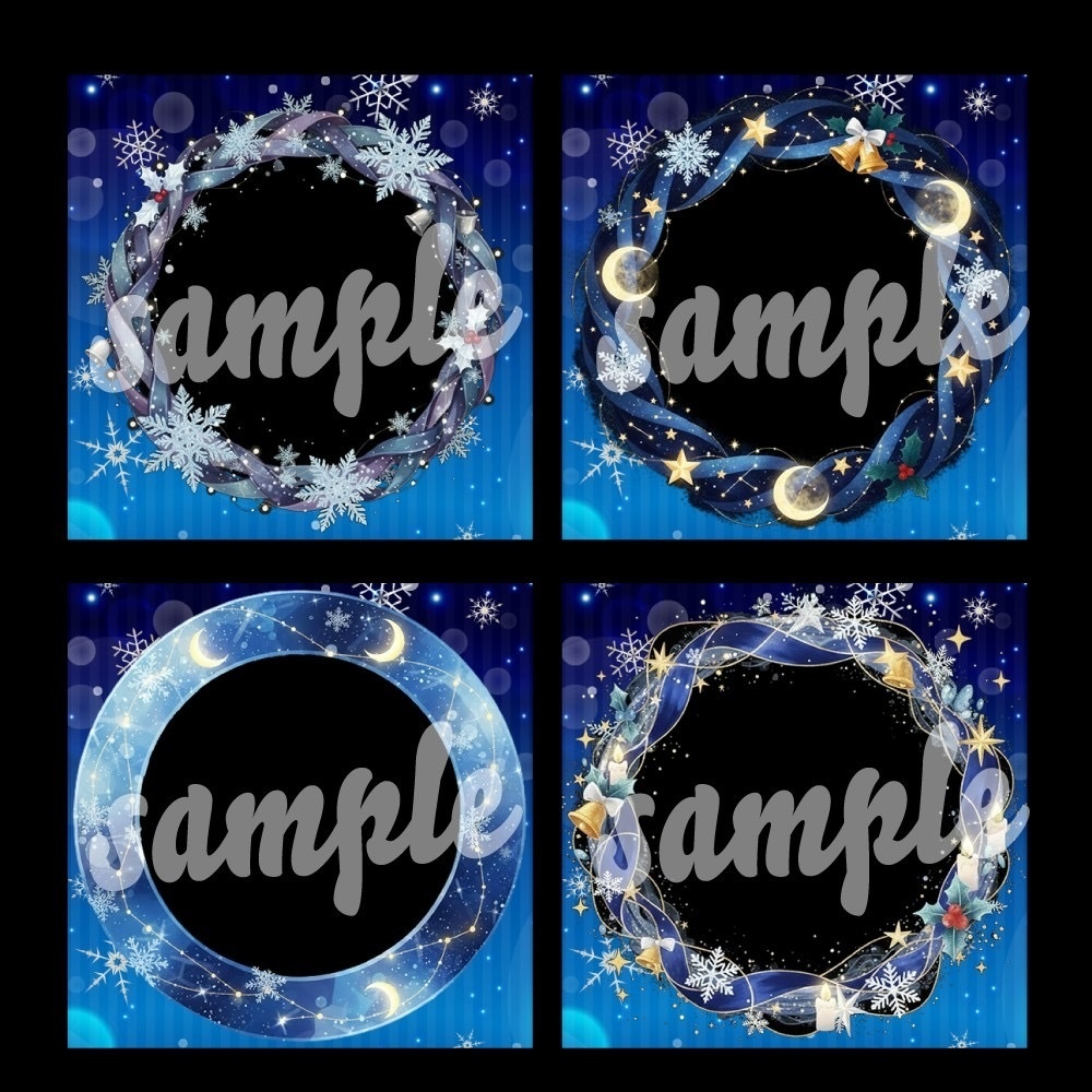 冬・クリスマスアイコンリング(セット割有)