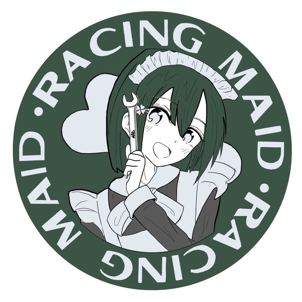 RACING MAID ステッカー