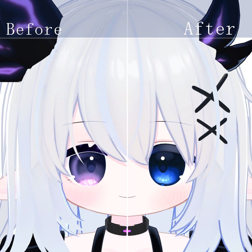 【Elushion+Nemesis】make up and Eye texture