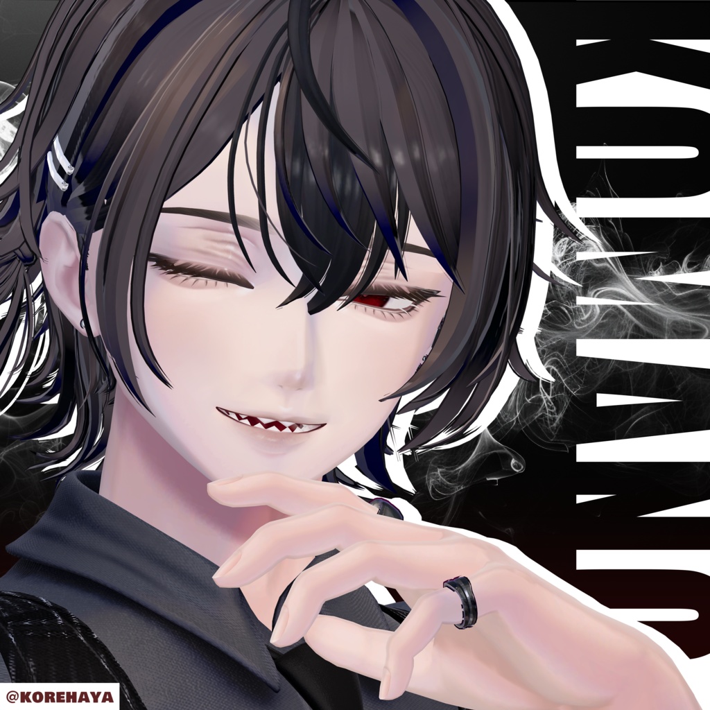 ♥️【10アバター対応】Crimson Veil 深紅のベール Make up Texture♥️