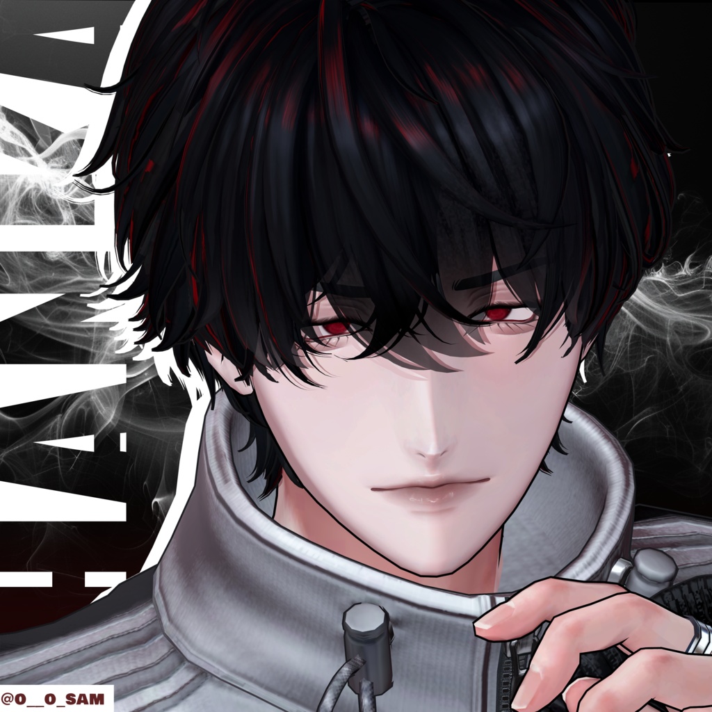 ♥️【10アバター対応】Crimson Veil 深紅のベール Make up Texture♥️