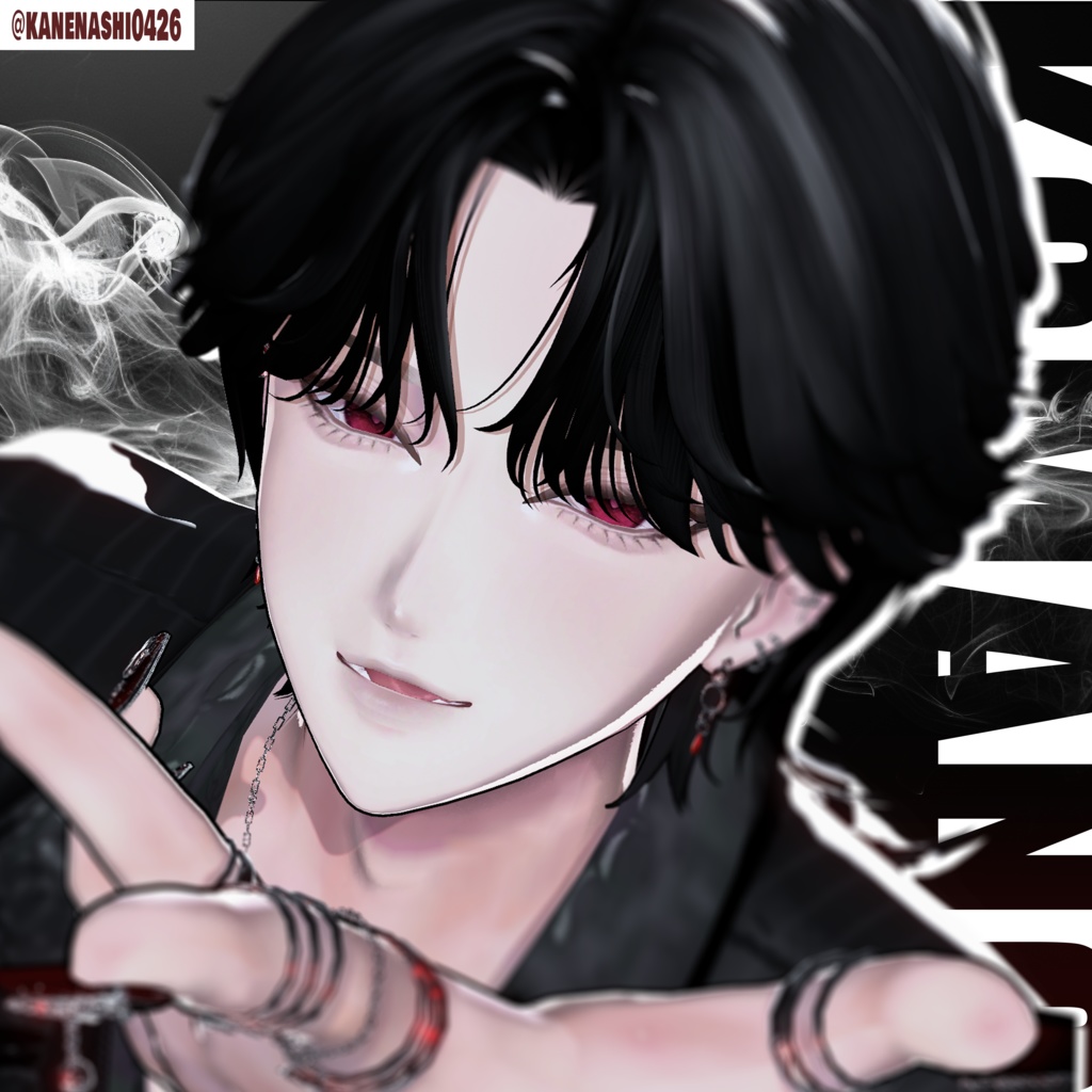 ♥️【10アバター対応】Crimson Veil 深紅のベール Make up Texture♥️