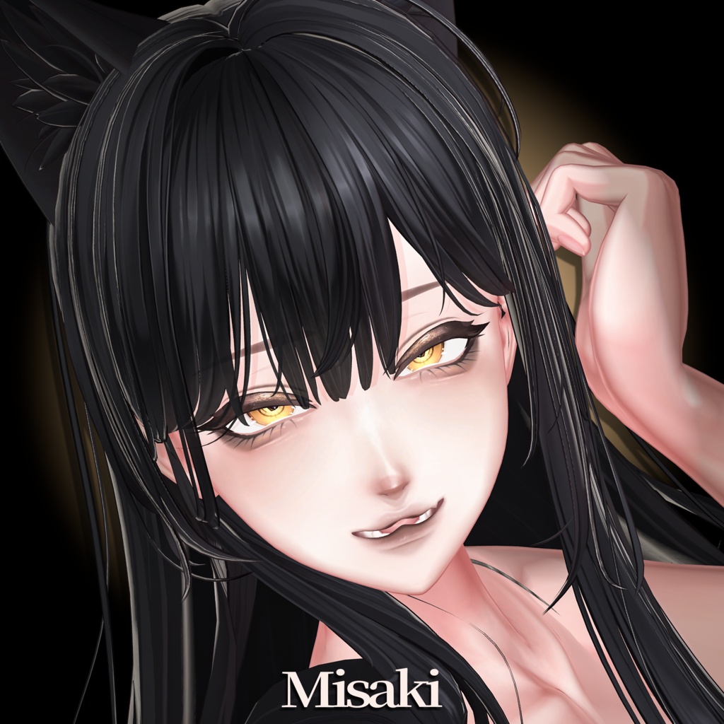 【5アバター対応】❤Noir Cat Make❤
