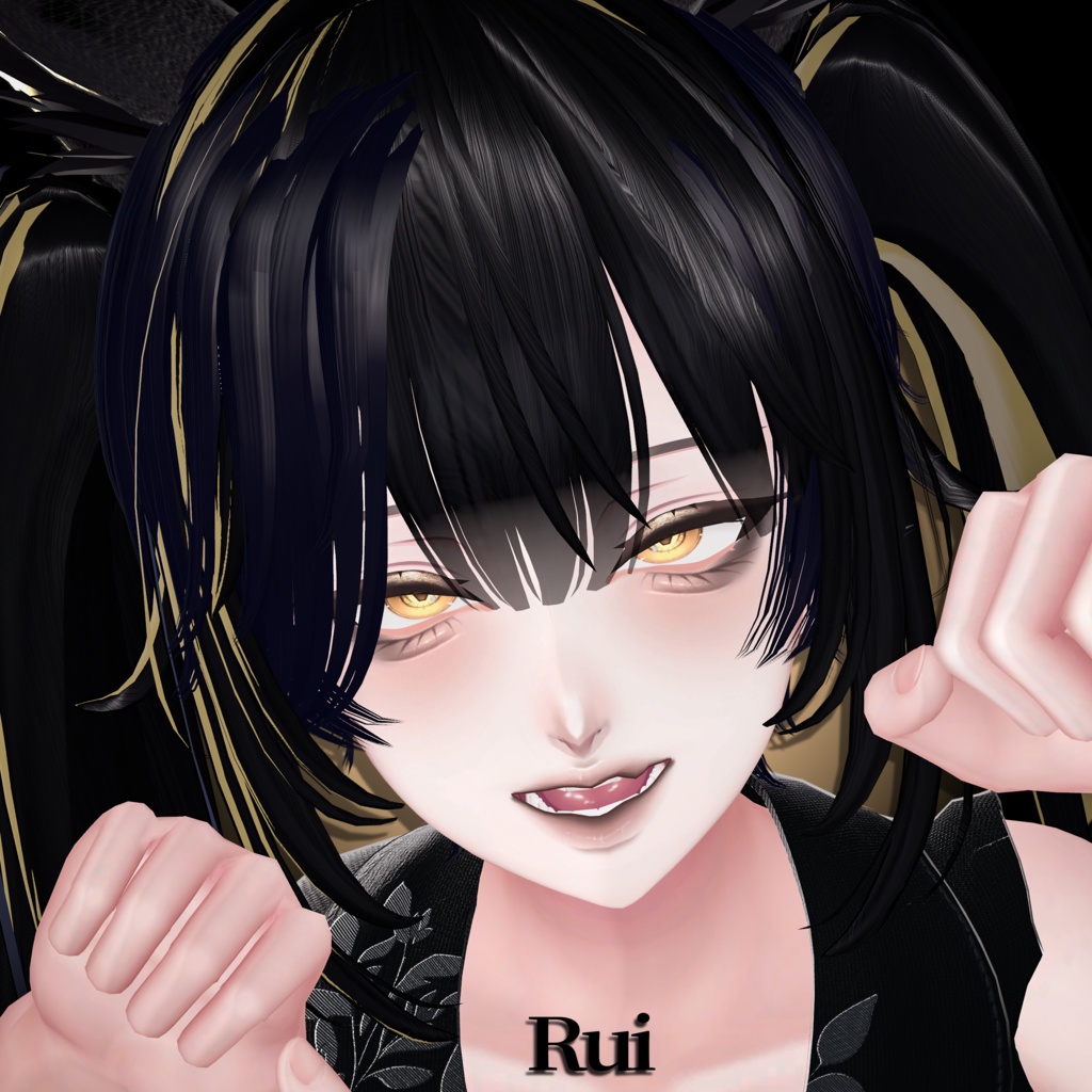 【5アバター対応】❤Noir Cat Make❤