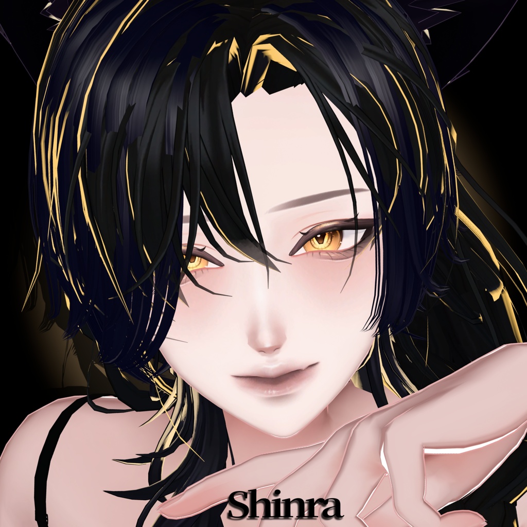 【5アバター対応】❤Noir Cat Make❤