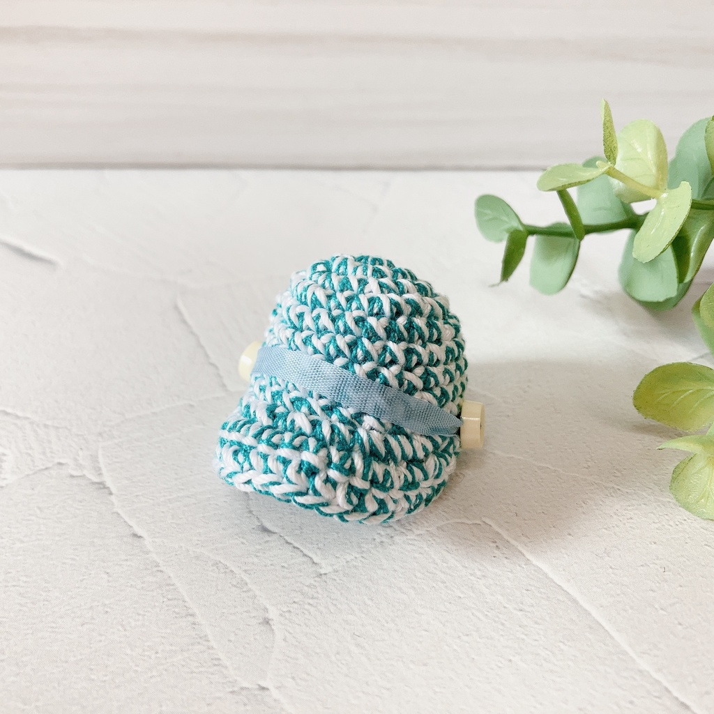 メガミデバイス等 1/12サイズ クロッシェハット ブルーグリーンMIX