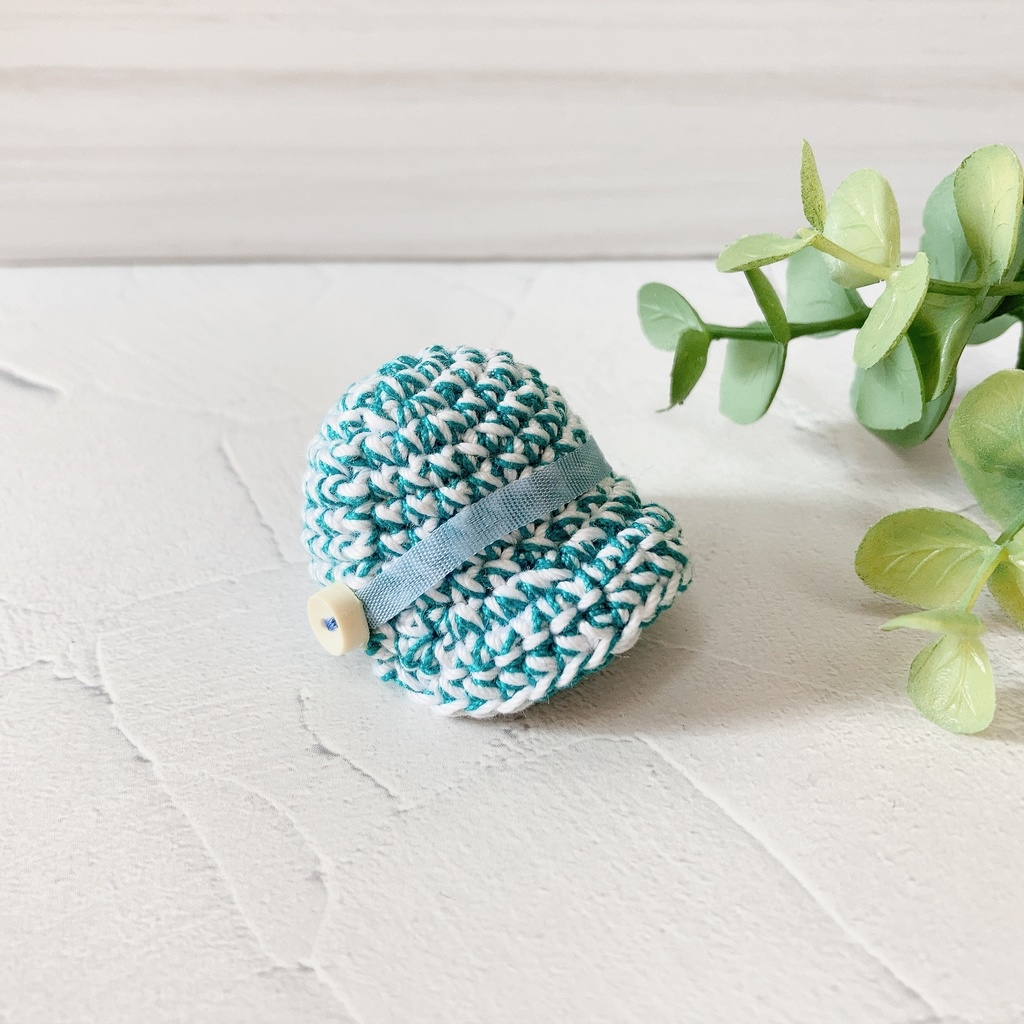 メガミデバイス等 1/12サイズ クロッシェハット ブルーグリーンMIX