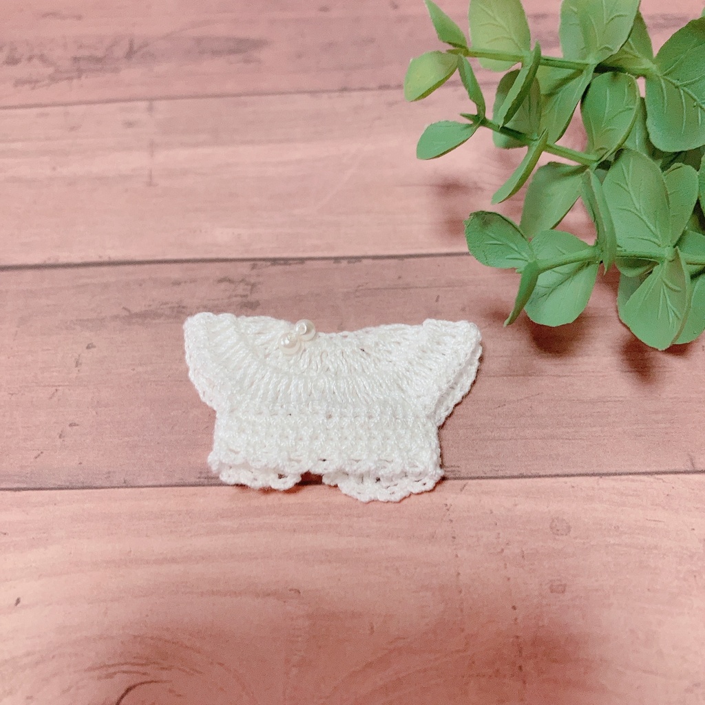 メガミデバイス等 1/12サイズ クロッシェトップス ショート丈 白