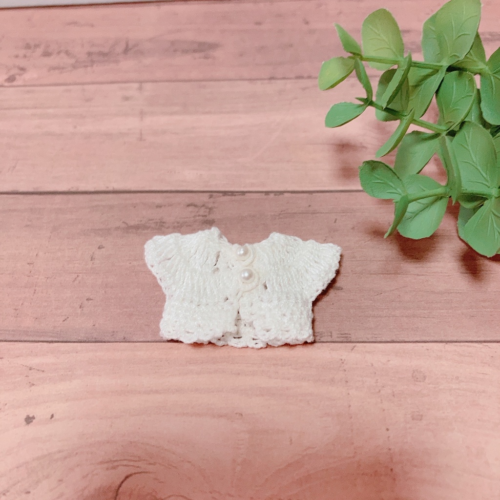 メガミデバイス等 1/12サイズ クロッシェトップス ショート丈 白