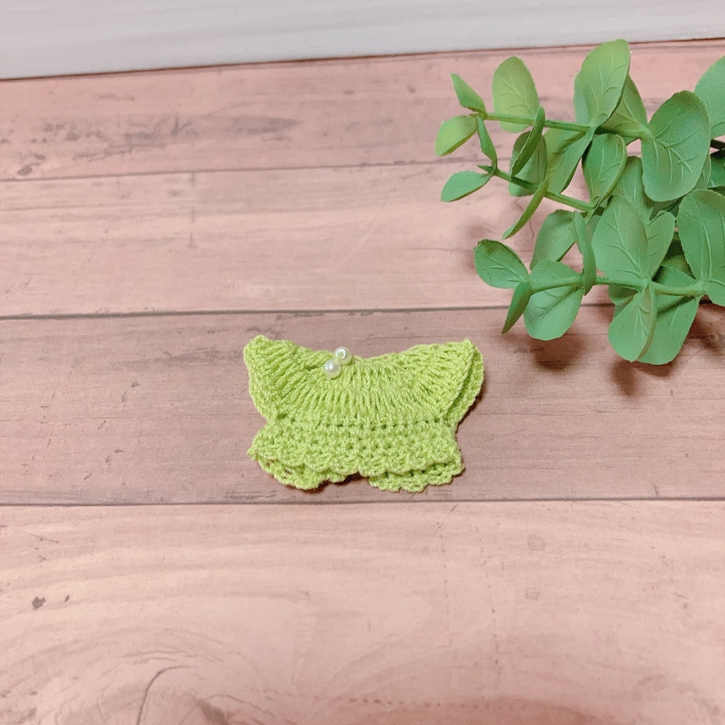 メガミデバイス等 1/12サイズ クロッシェトップス ショート丈 グリーン