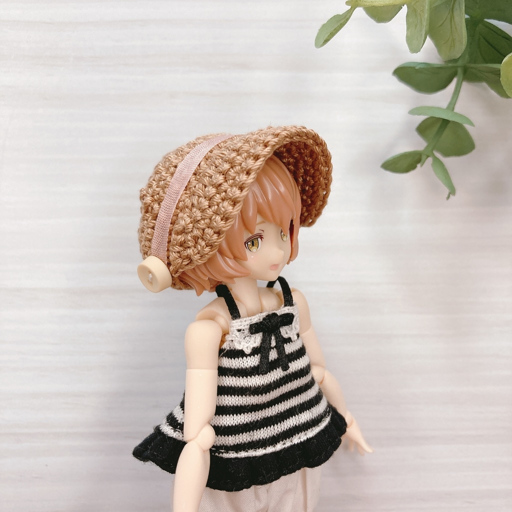メガミデバイス等 1/12サイズ クロッシェハット ブラウン