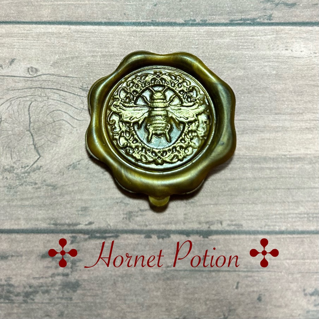 ほーちゃん印の天然石魔法薬 (淡水パール&ガーネット)