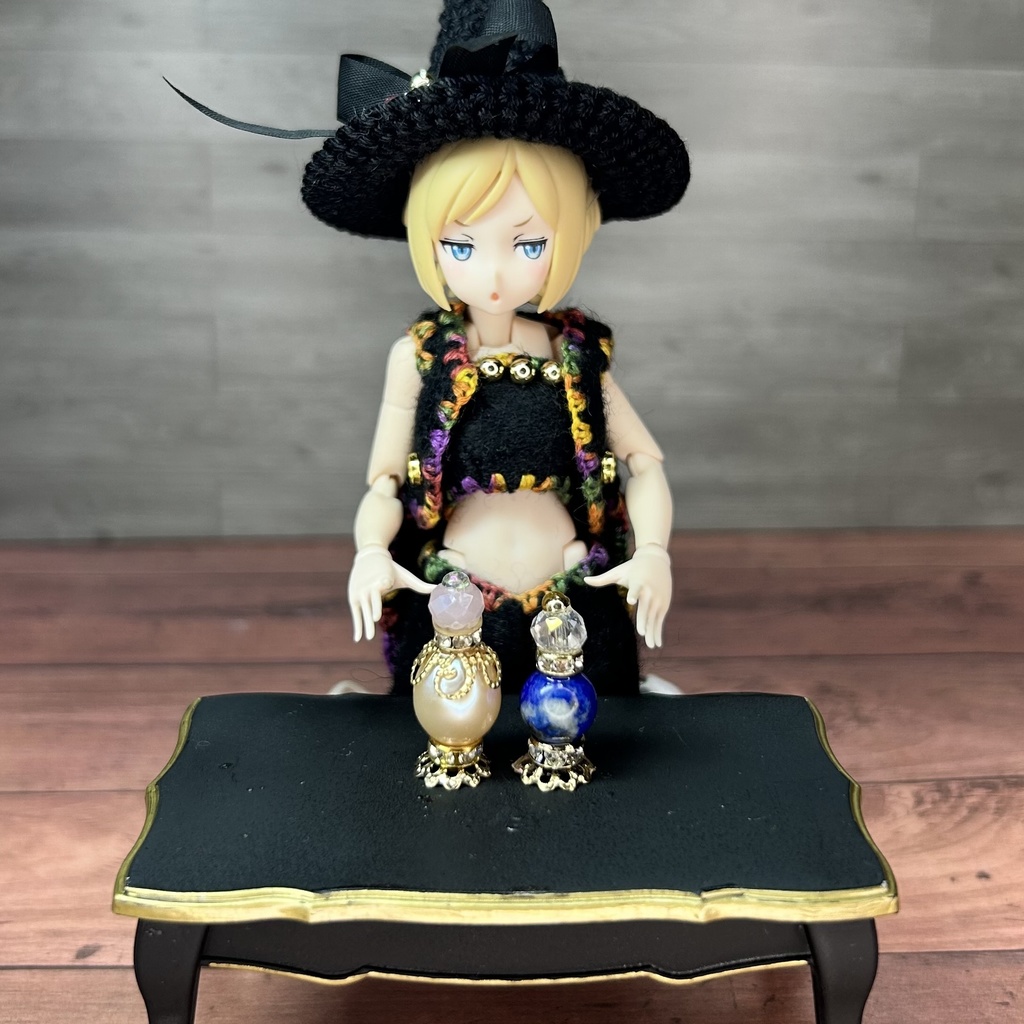 ほーちゃん印の天然石魔法薬(淡水パール&ラピスラズリ)