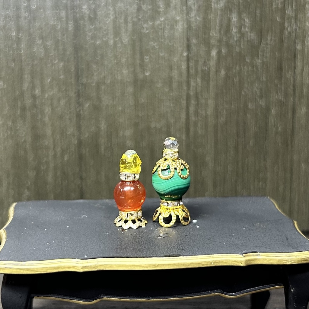 ほーちゃん印の天然石魔法薬 マラカイト&カーネリアン