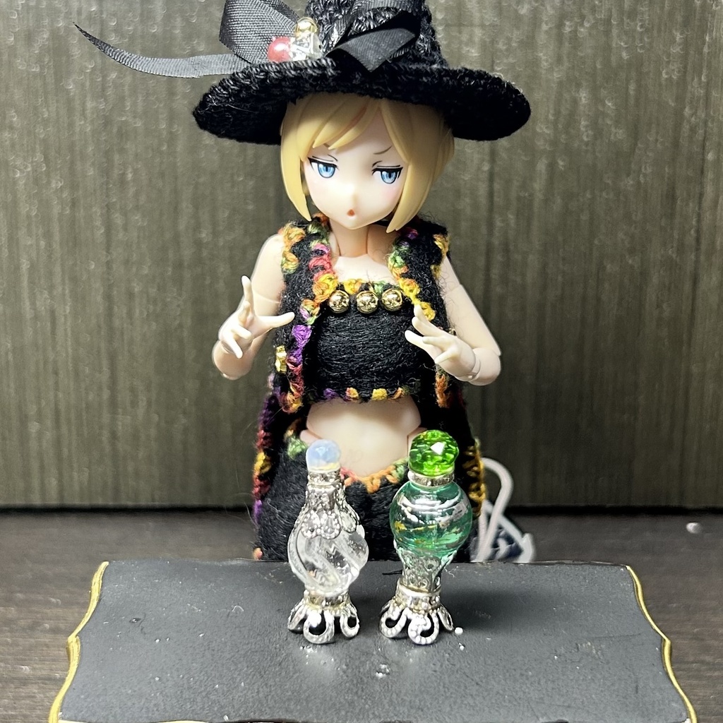 ほーちゃん印の天然石魔法薬 ガラス玉&水晶