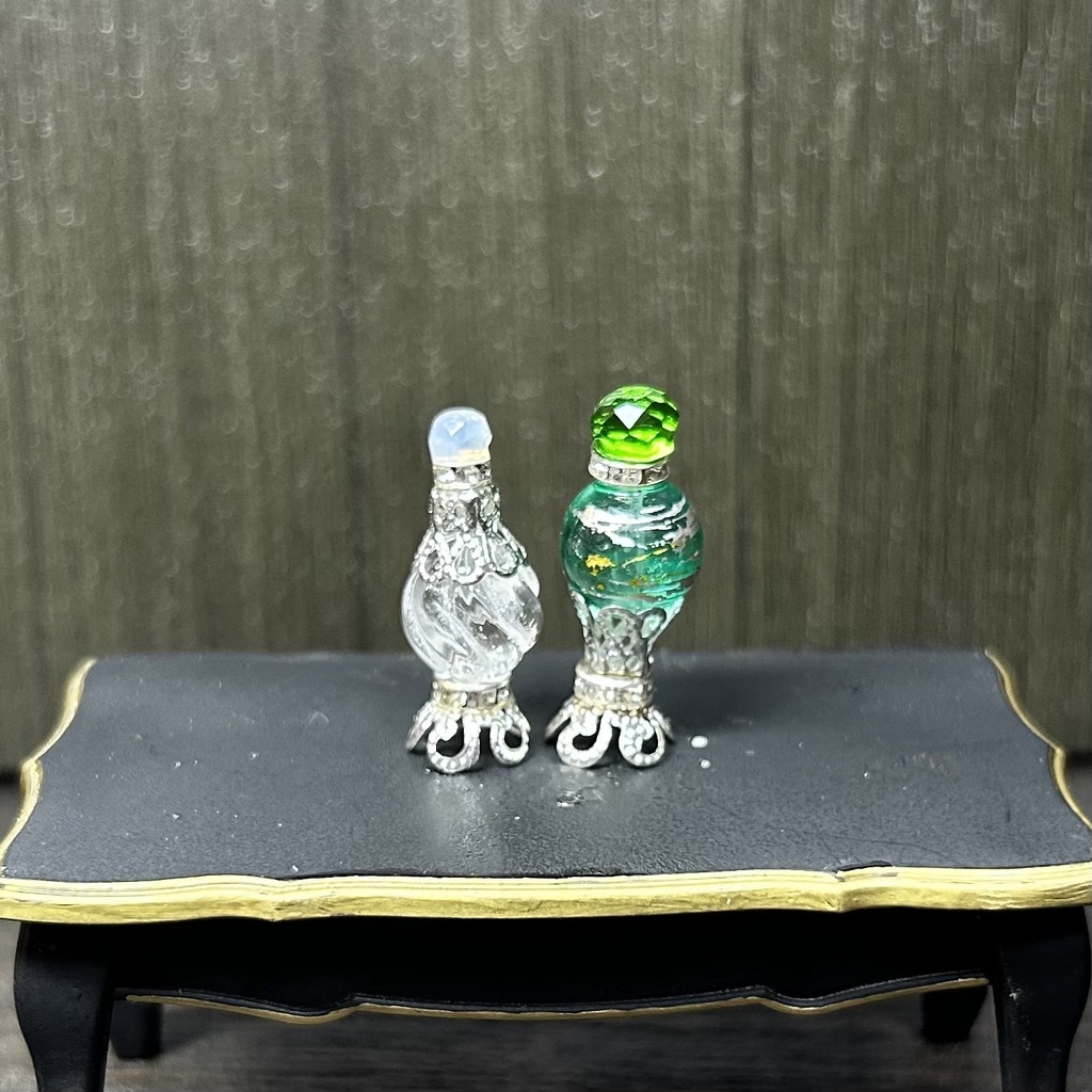 ほーちゃん印の天然石魔法薬 ガラス玉&水晶