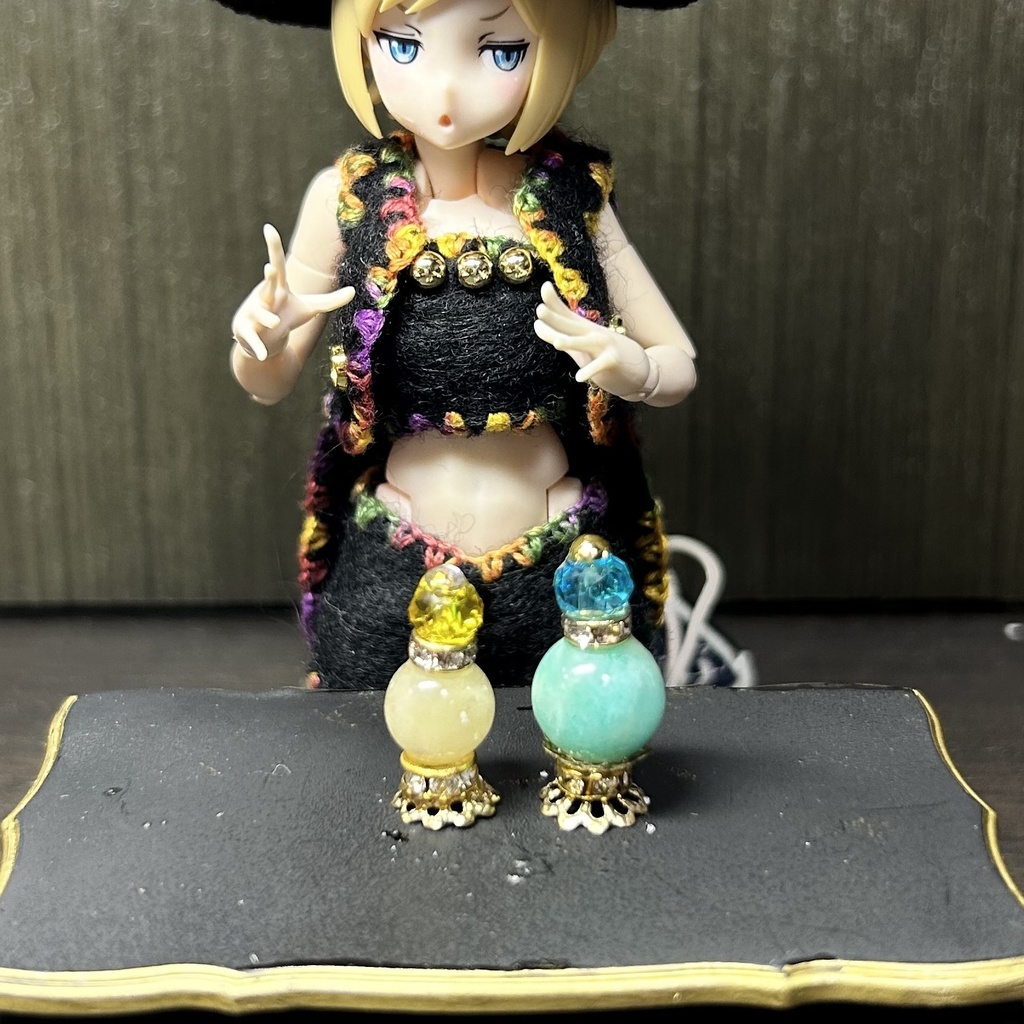 ほーちゃん印の天然石魔法薬 アマゾナイト&アラゴナイト