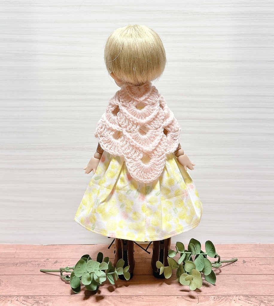 1/6サイズ ニットストール 短め