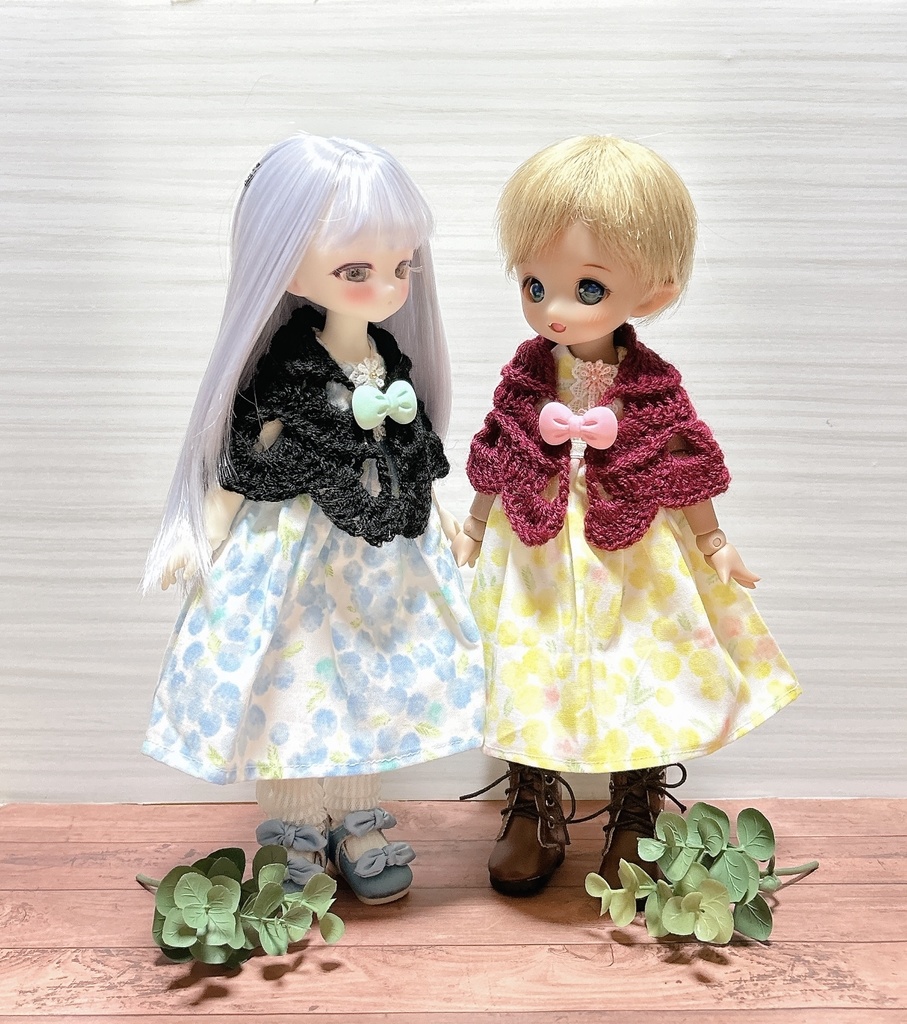 1/6サイズ ニットストール 短め