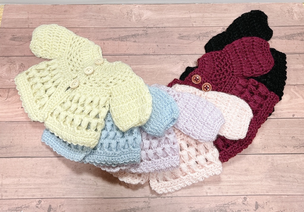 1/6サイズ ニットカーディガン