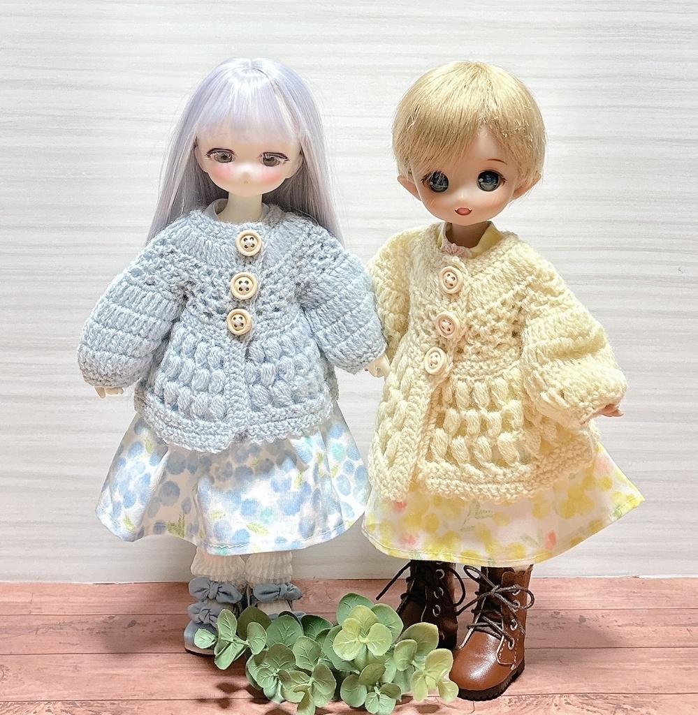 1/6サイズ ニットカーディガン