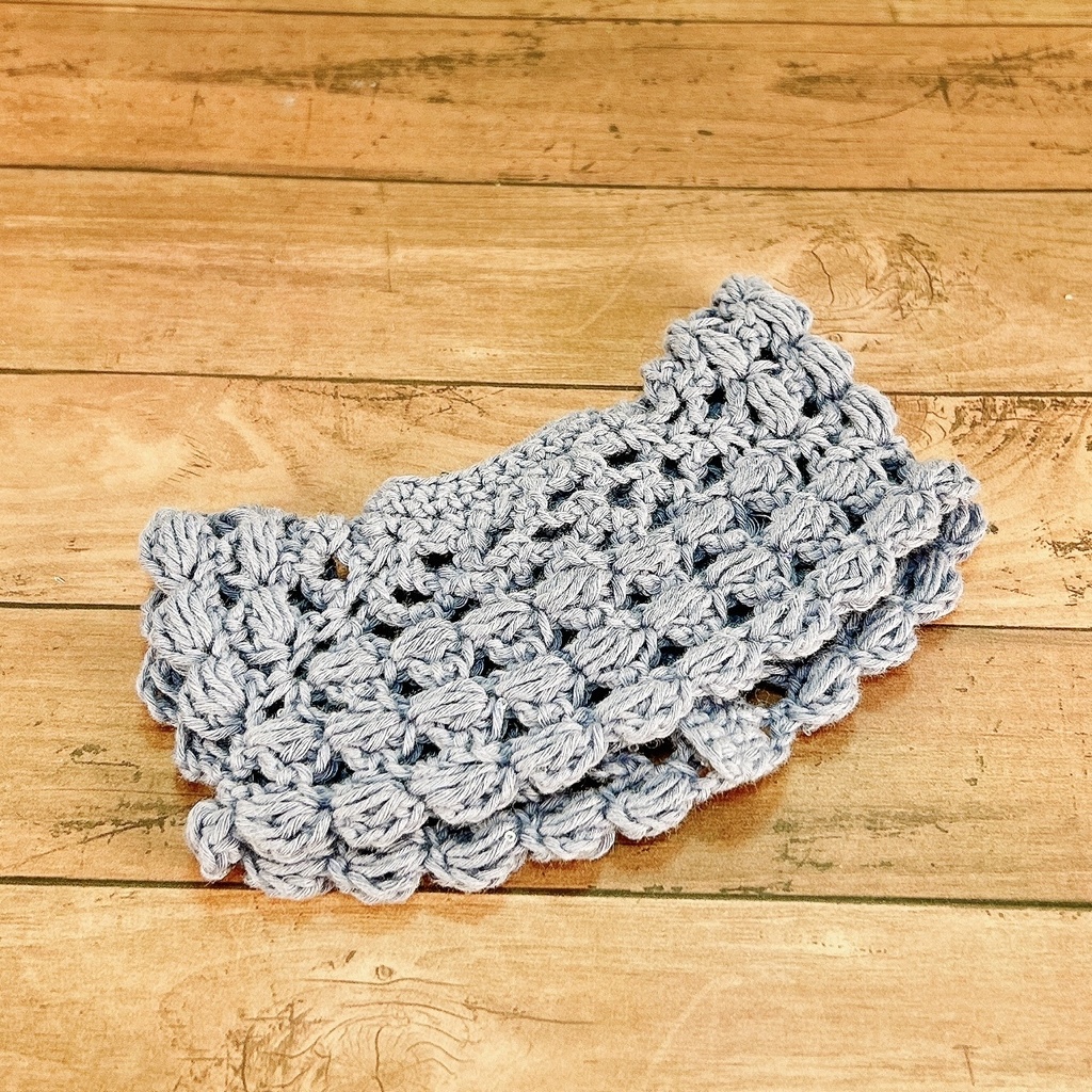 1/6(30cm)ドールサイズ ぽこぽこ編みのクロッシェボレロ アイリス