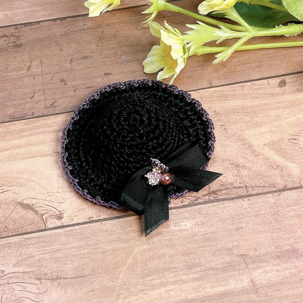 フレームアームズ・ガールサイズ 透かし編みチュニック&おぼうしセット スペシャルカラー ヴィオラ Twilight ・Midnight