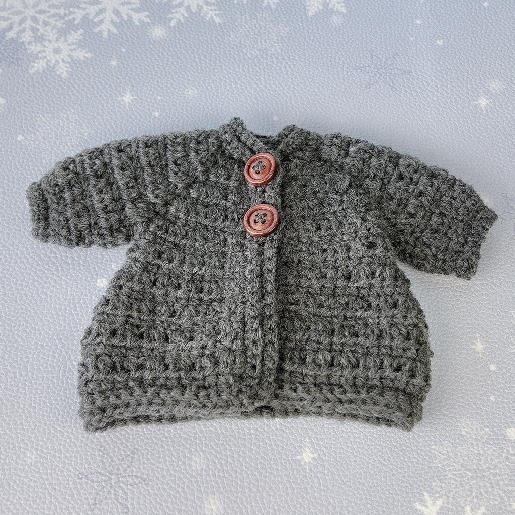 TinyFoxサイズ くまちゃんニットコート