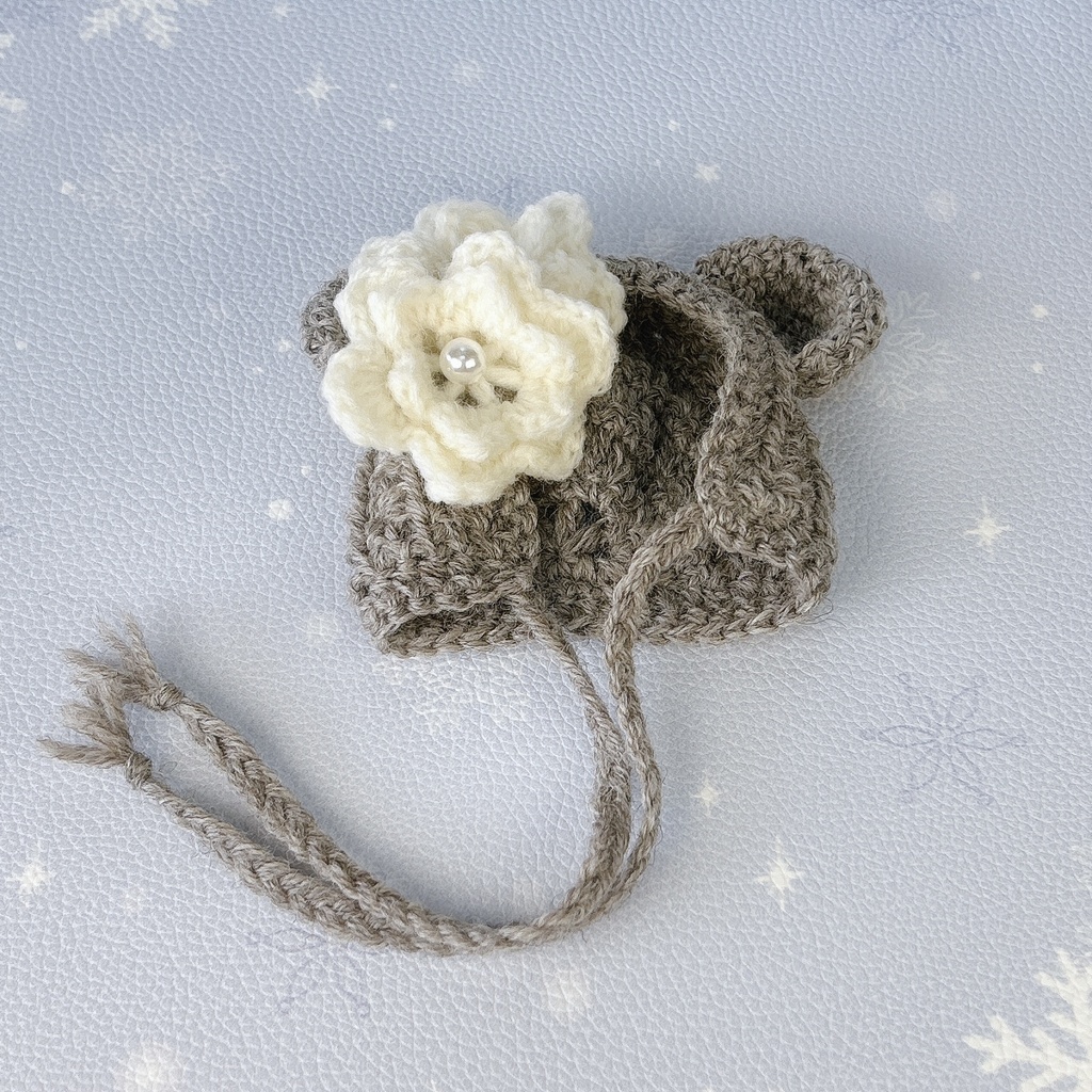 TinyFoxサイズ くまちゃんニットコート