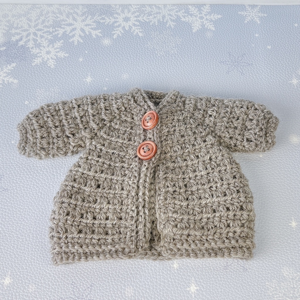 TinyFoxサイズ くまちゃんニットコート