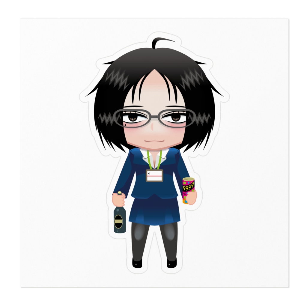 伏黒ステッカーしのぶ