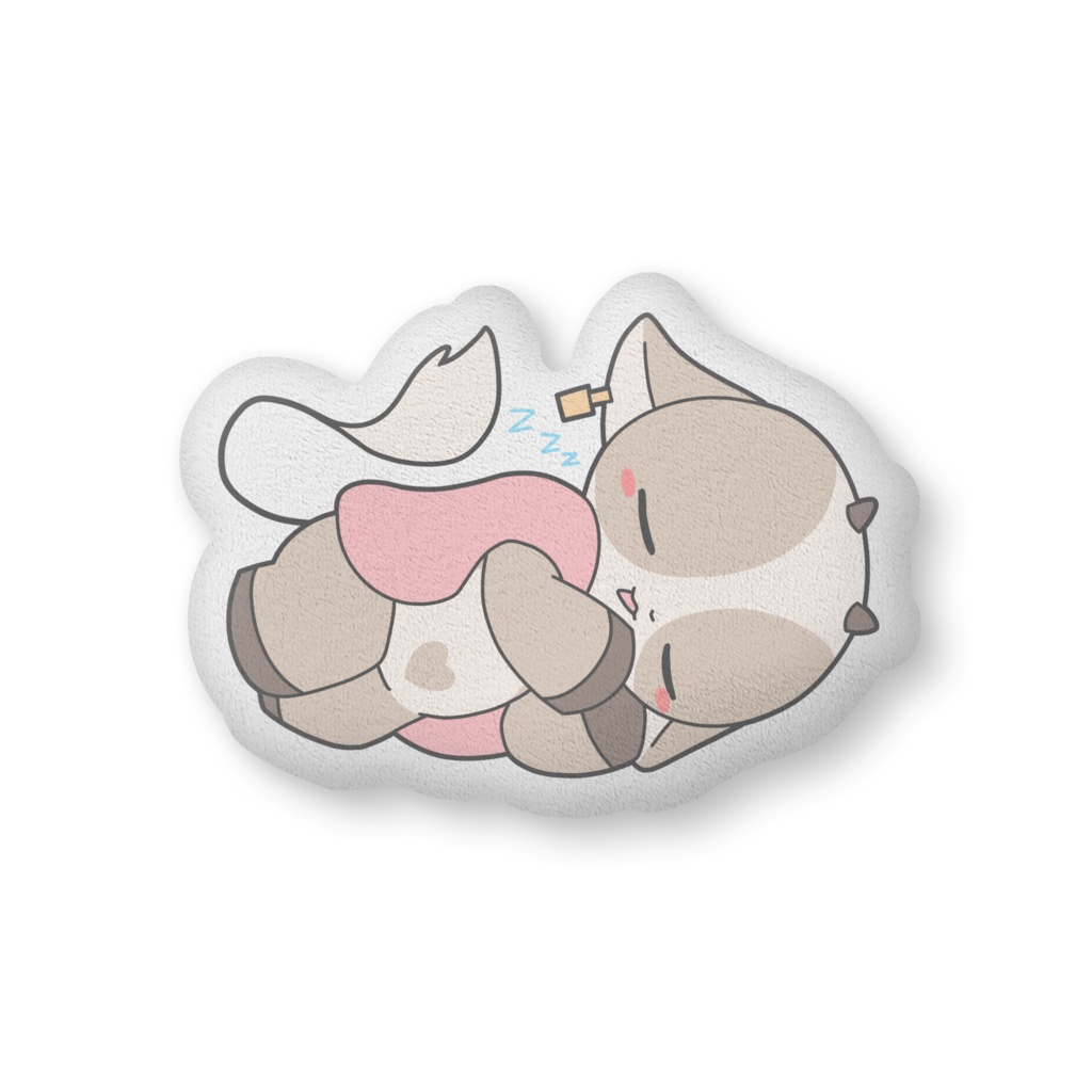 カウベル 寝そべりクッション