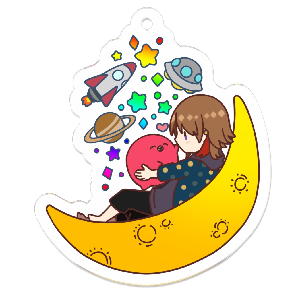 アクリルキーホルダー