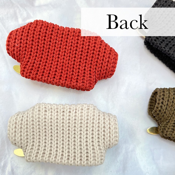 ぬい服|シンプルセーター| メガネネックレス付き|送料別